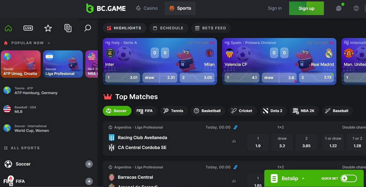 BC Game Nigeria - Authorities Crypto Gambling Enterprise and Bookie